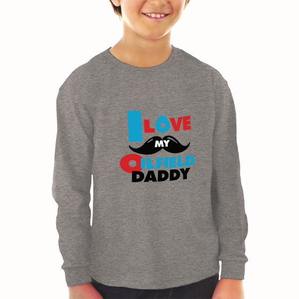 Baby Clothes I Love My Oilfield Daddy Oil Rig Dad Father's Day Cotton - Cute Rascals