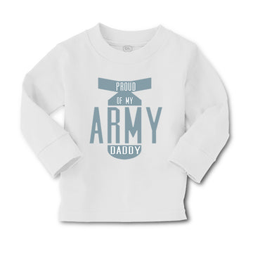 Baby Clothes Proud of My Army Daddy Dad Father's Day Boy & Girl Clothes Cotton