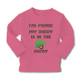 Baby Clothes I'M Proud My Daddy Is in The Army Dad Father's Day Cotton