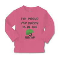 Baby Clothes I'M Proud My Daddy Is in The Army Dad Father's Day Cotton - Cute Rascals