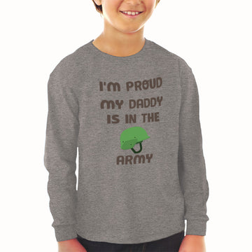 Baby Clothes I'M Proud My Daddy Is in The Army Dad Father's Day Cotton