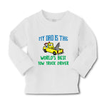 Baby Clothes My Dad Is The World's Best Tow Truck Driver Boy & Girl Clothes - Cute Rascals