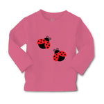 Baby Clothes 2 Black and Red Ladybugs Boy & Girl Clothes Cotton - Cute Rascals