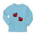 Baby Clothes 2 Black and Red Ladybugs Boy & Girl Clothes Cotton