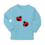 Baby Clothes 2 Black and Red Ladybugs Boy & Girl Clothes Cotton - Cute Rascals