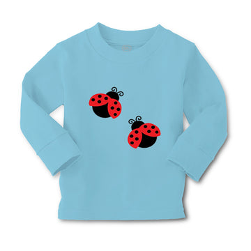 Baby Clothes 2 Black and Red Ladybugs Boy & Girl Clothes Cotton
