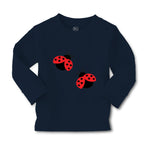 Baby Clothes 2 Black and Red Ladybugs Boy & Girl Clothes Cotton - Cute Rascals