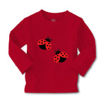 Baby Clothes 2 Black and Red Ladybugs Boy & Girl Clothes Cotton - Cute Rascals