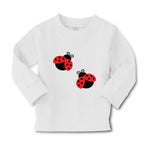 Baby Clothes 2 Black and Red Ladybugs Boy & Girl Clothes Cotton - Cute Rascals