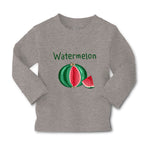 Baby Clothes Pink Watermelon Dark Green Text Boy & Girl Clothes Cotton - Cute Rascals