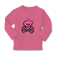 Baby Clothes Girlie Pink Skull Halloween Boy & Girl Clothes Cotton - Cute Rascals