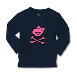 Baby Clothes Girlie Pink Skull Halloween Boy & Girl Clothes Cotton - Cute Rascals