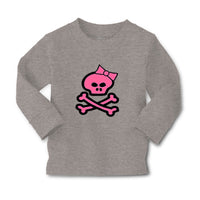 Baby Clothes Girlie Pink Skull Halloween Boy & Girl Clothes Cotton - Cute Rascals