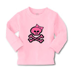 Baby Clothes Girlie Pink Skull Halloween Boy & Girl Clothes Cotton - Cute Rascals