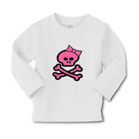 Baby Clothes Girlie Pink Skull Halloween Boy & Girl Clothes Cotton - Cute Rascals