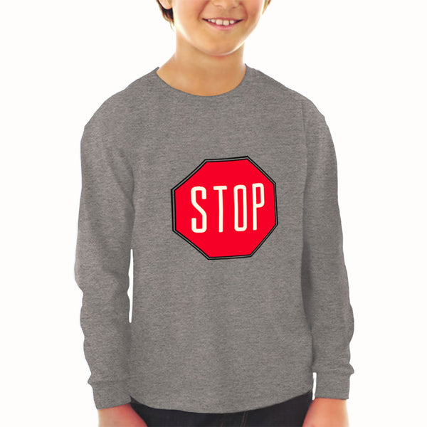 Baby Clothes Red Stop Sign Funny Humor Boy & Girl Clothes Cotton - Cute Rascals