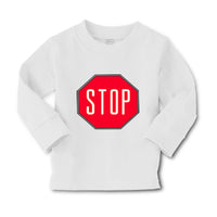 Baby Clothes Red Stop Sign Funny Humor Boy & Girl Clothes Cotton - Cute Rascals