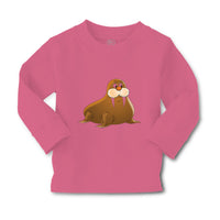 Baby Clothes Cute Brown Walrus Boy & Girl Clothes Cotton - Cute Rascals