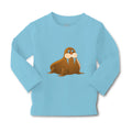 Baby Clothes Cute Brown Walrus Boy & Girl Clothes Cotton