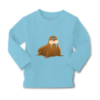 Baby Clothes Cute Brown Walrus Boy & Girl Clothes Cotton - Cute Rascals