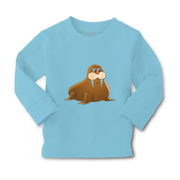 Baby Clothes Cute Brown Walrus Boy & Girl Clothes Cotton