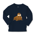 Baby Clothes Cute Brown Walrus Boy & Girl Clothes Cotton