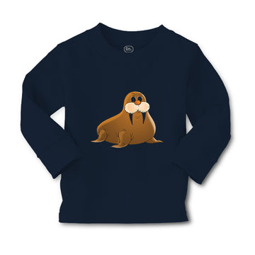 Baby Clothes Cute Brown Walrus Boy & Girl Clothes Cotton