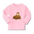 Baby Clothes Cute Brown Walrus Boy & Girl Clothes Cotton