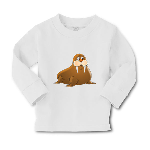 Baby Clothes Cute Brown Walrus Boy & Girl Clothes Cotton - Cute Rascals