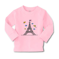 Baby Clothes France French Flag 3 Yellow Birds Boy & Girl Clothes Cotton - Cute Rascals