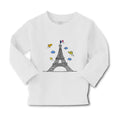 Baby Clothes France French Flag 3 Yellow Birds Boy & Girl Clothes Cotton