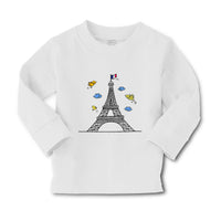 Baby Clothes France French Flag 3 Yellow Birds Boy & Girl Clothes Cotton - Cute Rascals