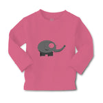 Baby Clothes Grey Elephant with The Trump up Zoo Funny Boy & Girl Clothes Cotton - Cute Rascals