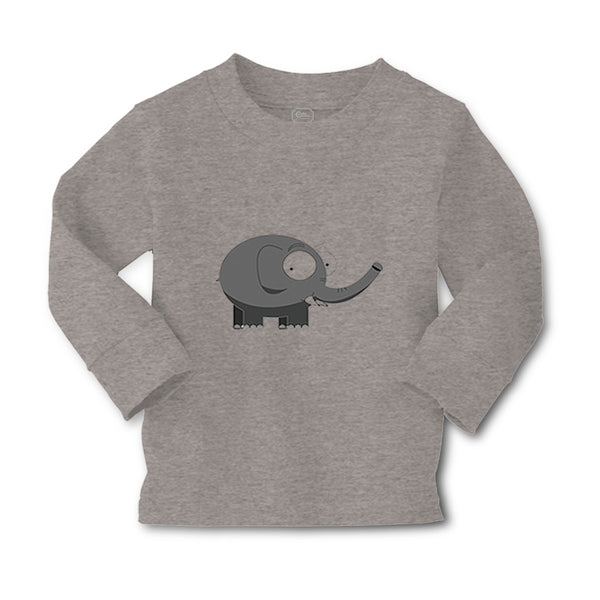 Baby Clothes Grey Elephant with The Trump up Zoo Funny Boy & Girl Clothes Cotton - Cute Rascals