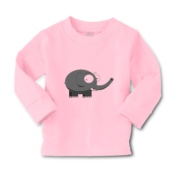 Baby Clothes Grey Elephant with The Trump up Zoo Funny Boy & Girl Clothes Cotton - Cute Rascals
