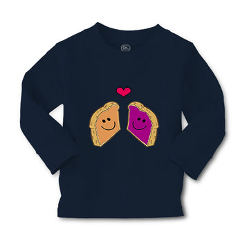 Baby Clothes Peanut Butter and Jelly Toasts in Love B Boy & Girl Clothes Cotton