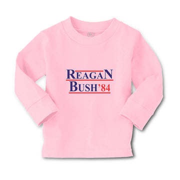 Baby Clothes Reagan Bush' 84 President Political Leaders Committee Cotton