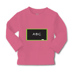 Baby Clothes Blackboard Abc Teacher School Education Boy & Girl Clothes Cotton - Cute Rascals