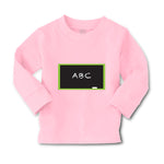 Baby Clothes Blackboard Abc Teacher School Education Boy & Girl Clothes Cotton - Cute Rascals