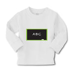 Baby Clothes Blackboard Abc Teacher School Education Boy & Girl Clothes Cotton - Cute Rascals