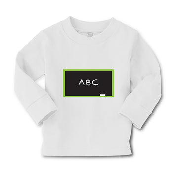 Baby Clothes Blackboard Abc Teacher School Education Boy & Girl Clothes Cotton