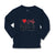 Baby Clothes I Love My Aunts & Uncle with Heart Boy & Girl Clothes Cotton - Cute Rascals
