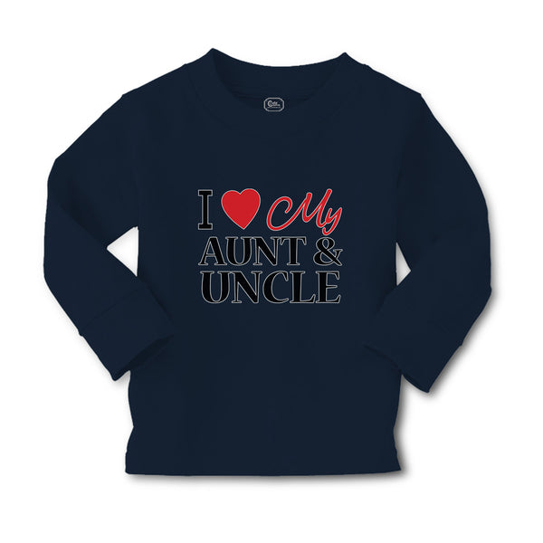 Baby Clothes I Love My Aunts & Uncle with Heart Boy & Girl Clothes Cotton - Cute Rascals