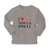 Baby Clothes I Love My Aunts & Uncle with Heart Boy & Girl Clothes Cotton - Cute Rascals