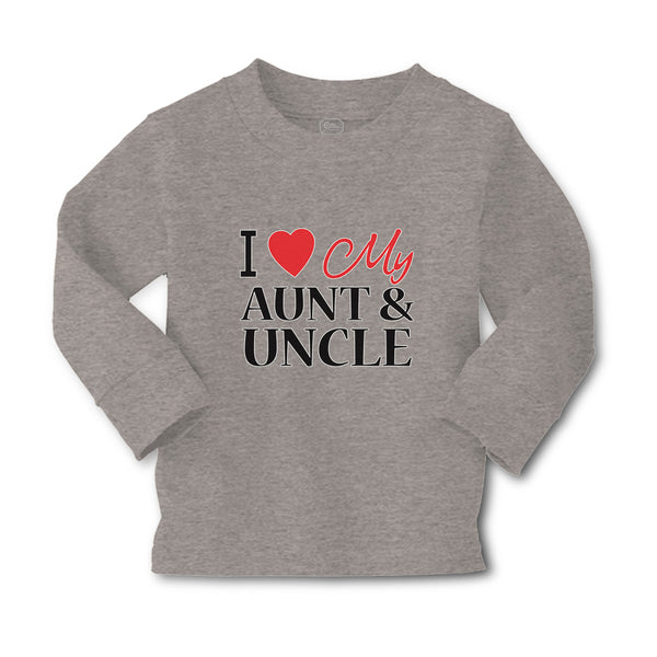 Baby Clothes I Love My Aunts & Uncle with Heart Boy & Girl Clothes Cotton - Cute Rascals