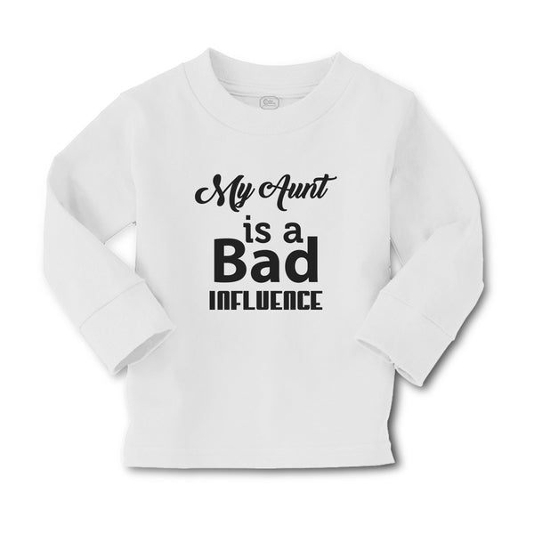 Baby Clothes My Aunt Is A Bad Influence Boy & Girl Clothes Cotton - Cute Rascals