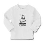 Baby Clothes My Aunt Is like My Mom but Cooler Boy & Girl Clothes Cotton - Cute Rascals