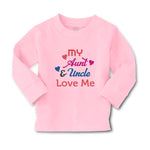 Baby Clothes My Aunt & Uncle Love Me Boy & Girl Clothes Cotton - Cute Rascals
