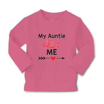 Baby Clothes My Auntie Loves Me! Boy & Girl Clothes Cotton