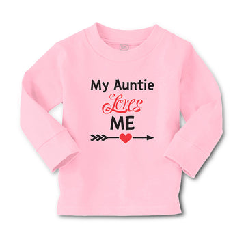 Baby Clothes My Auntie Loves Me! Boy & Girl Clothes Cotton